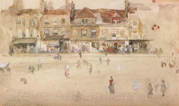 James Mcneill Whistler Chelsea Shops (mk46) France oil painting art